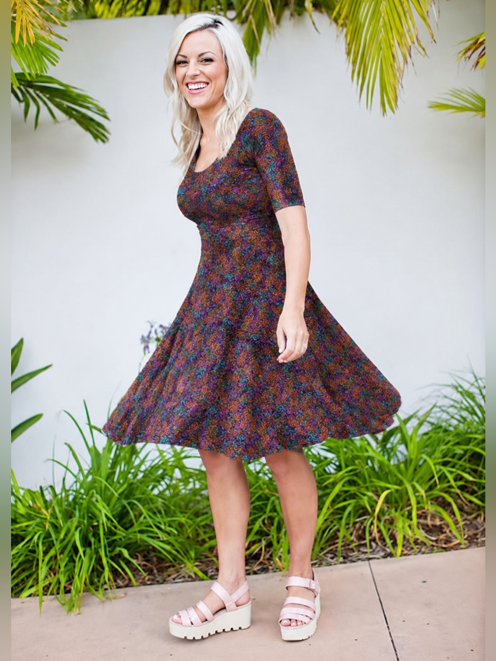 NWT LuLaRoe Nicole Swing Dress